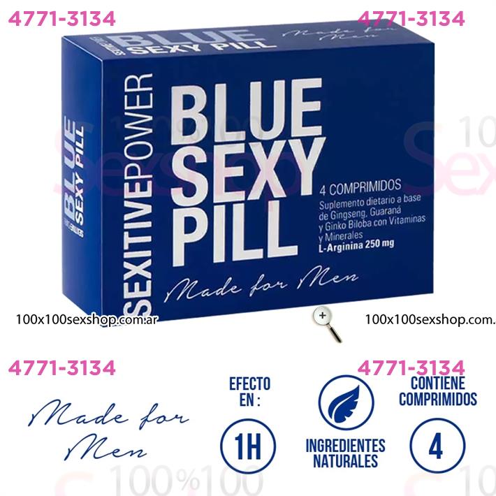 Blue sexy pill vigorizante Masculino
